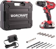 OVLÁDAČ VŔTAČKY Worcraft CD-S20LiWB 20V + BATÉRIA [2Ah] + NABÍJAČKA