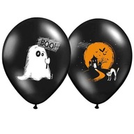 HALLOWEEN balóny duch BOO strašidelný domček 50 ks HALLOWEEN balóny duch BOO strašidelný domček 50 ks