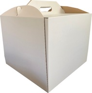 Kartónová škatuľa s rúčkou 26x26x26 Biela 5 ks - Ideálne na skladovanie Kartónová škatuľa s rúčkou 26x26x26 Biela 5 ks - Ideálne na skladovanie