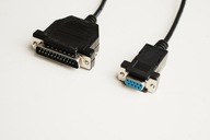 Sériový kábel MicroConnect DB9-DB25 3M F/M
