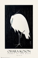 Nástenný plagát Egret In The Rain 61x91,5 cm Nástenný plagát Egret In The Rain 61x91,5 cm