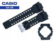 RÁMČEK + STRAP casio GA-100 GA-120 matná čierna