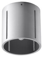 Stropná lampa šedá Plafon Spot cylindrická led trubica Stropná lampa šedá Plafon Spot cylindrická led trubica