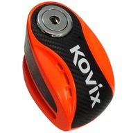Zámok brzdového kotúča KOVIX KNX10 fluo oranžový