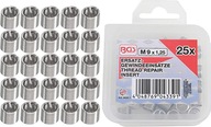 Náhradné doštičky pre závity M9 x 1,25 mm 25 ks Náhradné doštičky pre závity M9 x 1,25 mm 25 ks