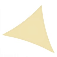 Tienidlo plachty poťah záhradný trojuholník 3m