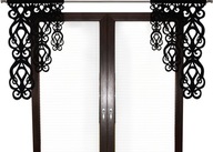 2 x PRESIERENÝ ROHOVÝ ZVISLÝ DEKOR ZÁCLONOVÝ PANEL 60/100 2 x PRESIERENÝ ROHOVÝ ZVISLÝ DEKOR ZÁCLONOVÝ PANEL 60/100