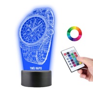 Pánske hodinky sochou stolnej lampy s rytím Pánske hodinky sochou stolnej lampy s rytím