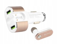 NABÍJAČKA DO AUTO + BLUETOOTH SLUCHÁTKO 12/24V NABÍJAČKA DO AUTO + BLUETOOTH SLUCHÁTKO 12/24V