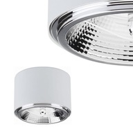TK Lighting Prisadené bodové stropné svietidlo pre GU10 MORIS WHITE 3364
