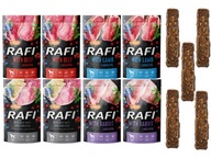 Rafi Mokré krmivo pre psov MIX CHUTÍ 8x500g Rafi Mokré krmivo pre psov MIX CHUTÍ 8x500g