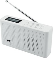 Prenosné digitálne FM rádio Soundmaster DAB + biele