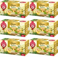 Teekanne Ginger Bazový kvet čaj zázvor a bazový kvet 20 ks x6 Teekanne Ginger Bazový kvet čaj zázvor a bazový kvet 20 ks x6