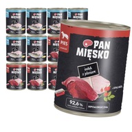 Morčacie mäso s treskou z jeleňa 12x800g Mokré krmivo pre dospelých psov Morčacie mäso s treskou z jeleňa 12x800g Mokré krmivo pre dospelých psov