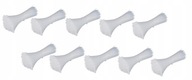 KLIPOVACIE VIAZAČKY, BIELE VIAZAČKY, 2,5x100 mm, 1000 ks. KLIPOVACIE VIAZAČKY, BIELE VIAZAČKY, 2,5x100 mm, 1000 ks.