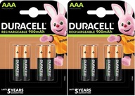 Batéria 8x Duracell AAA kapacita 900 mAh Batéria 8x Duracell AAA kapacita 900 mAh