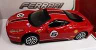 BBURAGO 1:43 Ferrari 458 Challenge RACE & PLAY