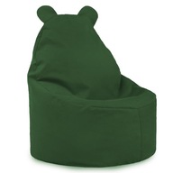 TMAVÉ ZELENÉ STOLIČKO POFFLE PRE DETI TEDDY TMAVÉ ZELENÉ STOLIČKO POFFLE PRE DETI TEDDY