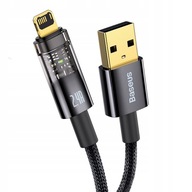 SILNÝ RÝCHLE KÁBEL USB LIGHTNING PRE IPHONE IPAD 2.4A 1M AUTOMATICKÉ VYPNUTIE SILNÝ RÝCHLE KÁBEL USB LIGHTNING PRE IPHONE IPAD 2.4A 1M AUTOMATICKÉ VYPNUTIE