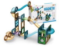 VZDELÁVACIE MAGNETICKÉ BLOKY, STAVEBNÉ RÚRY, GUĽOVÁ DRÁHA, LABYRINT, 45 EL VZDELÁVACIE MAGNETICKÉ BLOKY, STAVEBNÉ RÚRY, GUĽOVÁ DRÁHA, LABYRINT, 45 EL