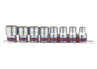 SADA PALČOVÝCH ZÁSUVEK 1/2" 8 ks. KRÁTKA SADA PALČOVÝCH ZÁSUVEK 1/2" 8 ks. KRÁTKA