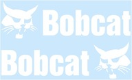 BOBCAT NÁLEPKY pre 45cm stroje, 2ks, biele BOBCAT NÁLEPKY pre 45cm stroje, 2ks, biele