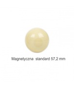 Biela guľa - magnetická 57,2mm
