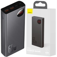 VÝKONNÁ POWERBANK BASEUS POWER BANK 20000MAH 65W PD 3xUSB USB-C TYP-C 5A QC