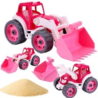 RUŽOVÝ TRAKTOR, TECHNOK RUŽOVÝ TRAKTOR, TECHNOK