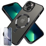 KOVOVÉ POUZDRO MAGSAFE PRE IPHONE 14 FAREB + Tvrdené SKLO