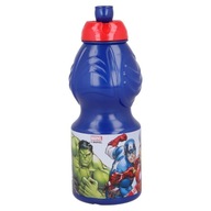 Detská fľaša na vodu Avengers 400ml bez BPA licencie