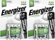 8x batérie ENERGIZER Extreme AAA R03 800mAh 8x batérie ENERGIZER Extreme AAA R03 800mAh