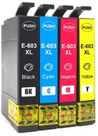 4x atrament pre Epson 603XL T603 Expression WorkForce 4x atrament pre Epson 603XL T603 Expression WorkForce