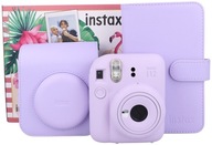 Fujifilm Instax Mini 12 fialový fotoaparát + puzdro na album