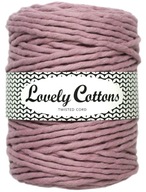 Lovely Cottons točená šnúrka 5mm orgovánový kvet Lovely Cottons točená šnúrka 5mm orgovánový kvet