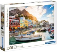 CAPRI PUZZLE POHĽAD NA ZÁTOKU S ČLNAMI 1500 KUSOV. CAPRI PUZZLE POHĽAD NA ZÁTOKU S ČLNAMI 1500 KUSOV.