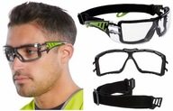 Super Glasses Ochranné okuliare + tesnenie + páska