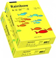 Dúhový kopírovací papier A4 500 listov slnečno žltý x2 Dúhový kopírovací papier A4 500 listov slnečno žltý x2
