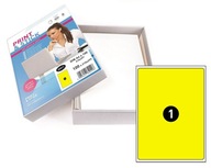 Samolepiace etikety A4 100ks 210x297 FLUORO Y Samolepiace etikety A4 100ks 210x297 FLUORO Y