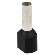 Dvojnávlekový hrot 2x 6mm2 dĺžka 14mm ERGOM HI 2x6/14 100 ks.