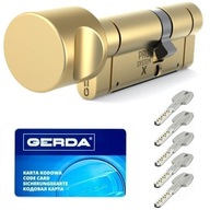 GERDA PRO SYSTEM X vložka proti vlámaniu 35/30 mm 65 mm 6,5 cm 5 kľúčov