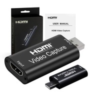 VIDEO GRABBER HDMI USB karta na zachytávanie videa pre PC videohry notebook