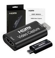 VIDEO GRABBER HDMI USB karta na zachytávanie videa pre PC videohry notebook VIDEO GRABBER HDMI USB karta na zachytávanie videa pre PC videohry notebook