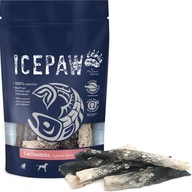 ICEPAW 100% prírodná sušená koža z lososa 100g Pochúťka pre psa ICEPAW 100% prírodná sušená koža z lososa 100g Pochúťka pre psa