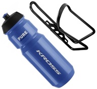 KROSS PURE BOTTLE SET 750 ml BPA FREE + KOŠÍK KROSS PURE BOTTLE SET 750 ml BPA FREE + KOŠÍK