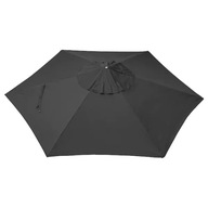 IKEA LINDOJA Dáždnik strieška čierny 300 cm