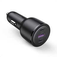 NABÍJAČKA DO AUTO 2x USB C + USB 5A 69W UGREEN NABÍJAČKA DO AUTO 2x USB C + USB 5A 69W UGREEN