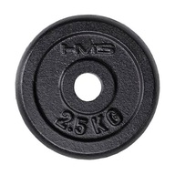 Liatinová olympijská doska, nosnosť 2,5 kg TCZ02 HMS, čierna Liatinová olympijská doska, nosnosť 2,5 kg TCZ02 HMS, čierna