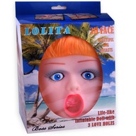 Nafukovacia bábika Lolita s 3D tvárou