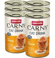 Animonda CAT Carny Drink SET 6x140g Kur